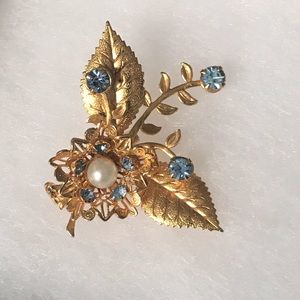 Gold Plated Brooch